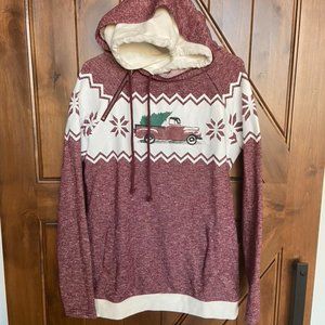 Ampersand Christmas Hoodie